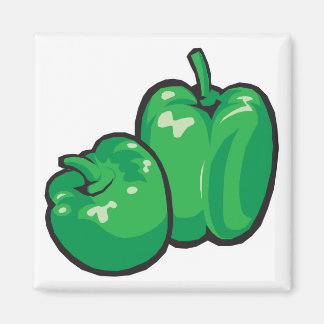 green peppers magnet