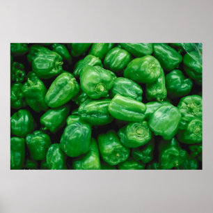 Green Peppers Poster