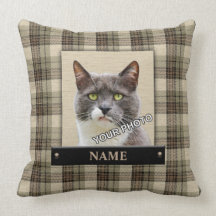 Green Pet Picture classic country style plaid