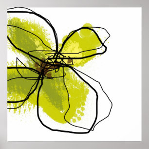 Green Petals Art Print