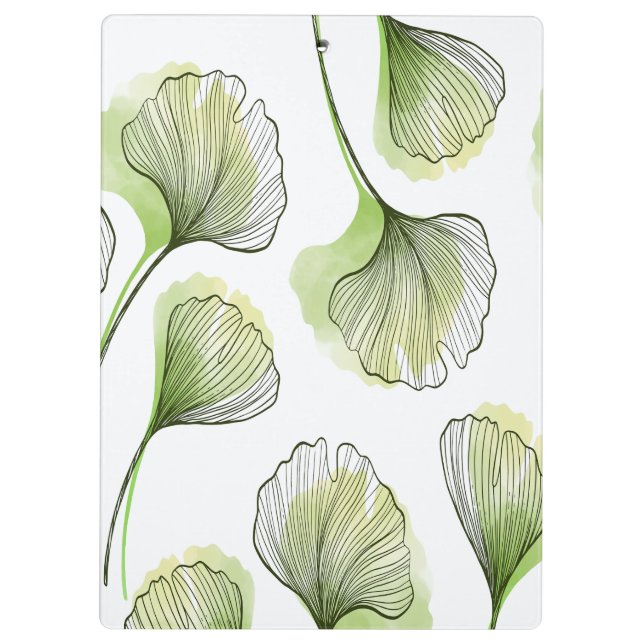 Green petals clipboard (Back)