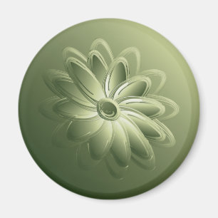 green petals magnet