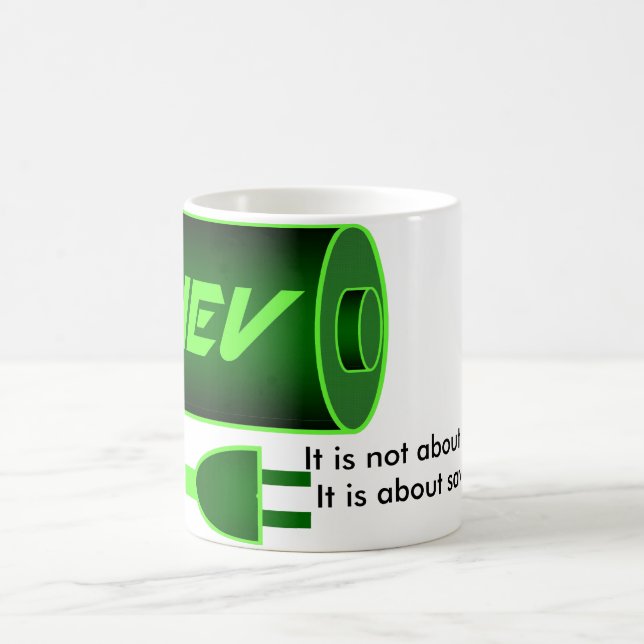 Green PHEV Coffee Mug (Center)