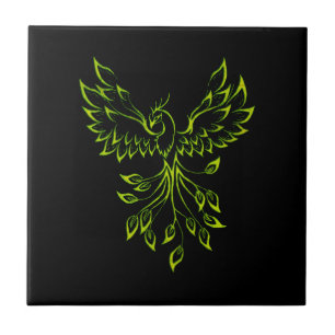 Green Phoenix  Tile