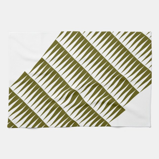 green pic-pic Towel (Horizontal)