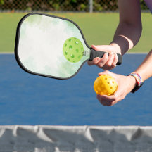 Green Pickle Ball Paddle