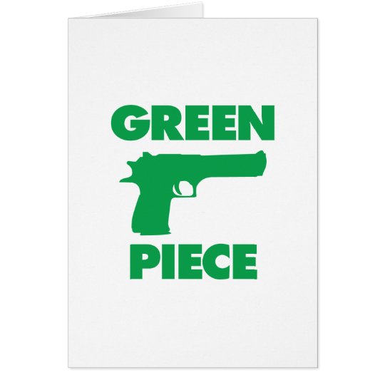 Green Piece Card