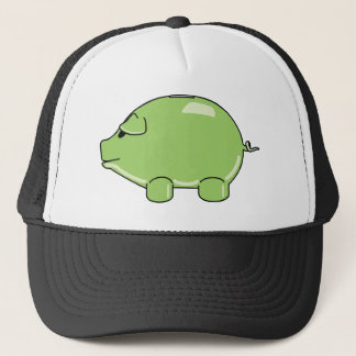 Green Pig Hat