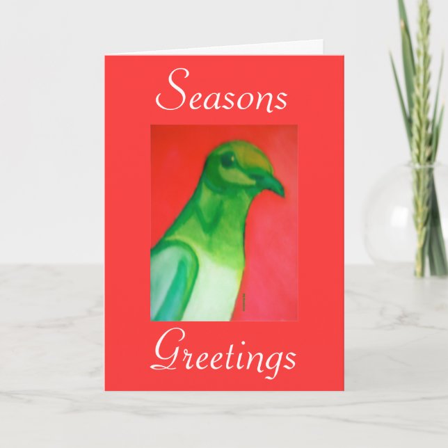 Green Pigeon Cards (Front)