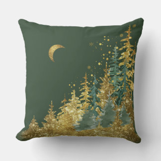 Green Pine Forest Cushion