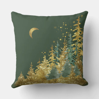 Green Pine Forest Cushion