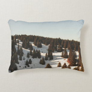 GREEN PINE TREES DECORATIVE CUSHION