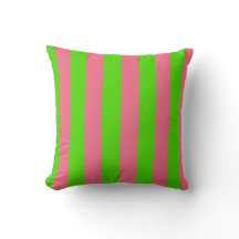 Green, Pink Candy Stripes