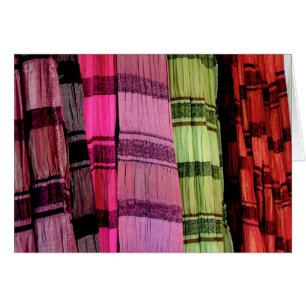 Green Pink Purple Fabric
