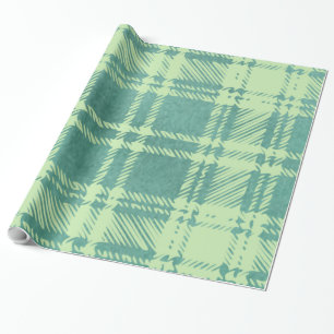 Green Plaid Gift wrapping paper
