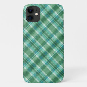 Green Plaid iPhone 11 Case