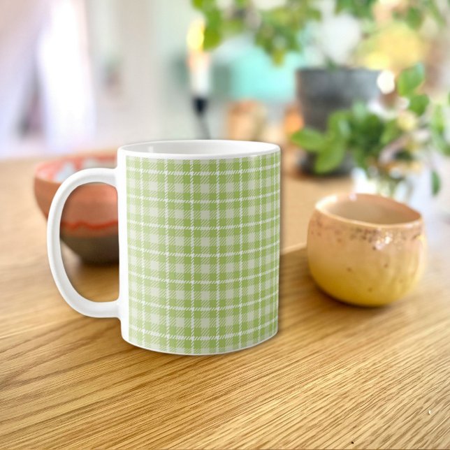 Green Plaid Mug (Creator Uploaded)
