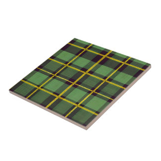 Green Plaid Tile