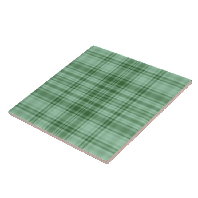 Green Plaid Tile (Side)