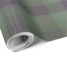 Green Plaid Wrapping Paper
