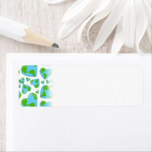 Green Planet Hearts Earth Day Ecology Environment