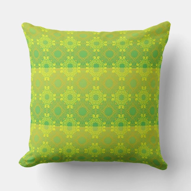 Green Plants Cushion (Front)