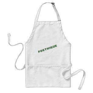 green poetry standard apron