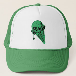 Green Poison Ice Cream Cone Trucker Hat