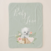 Green Polar Bear Baby Love