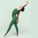Green Polka Dot Leggings<br><div class="desc">Green polka dot leggings</div>