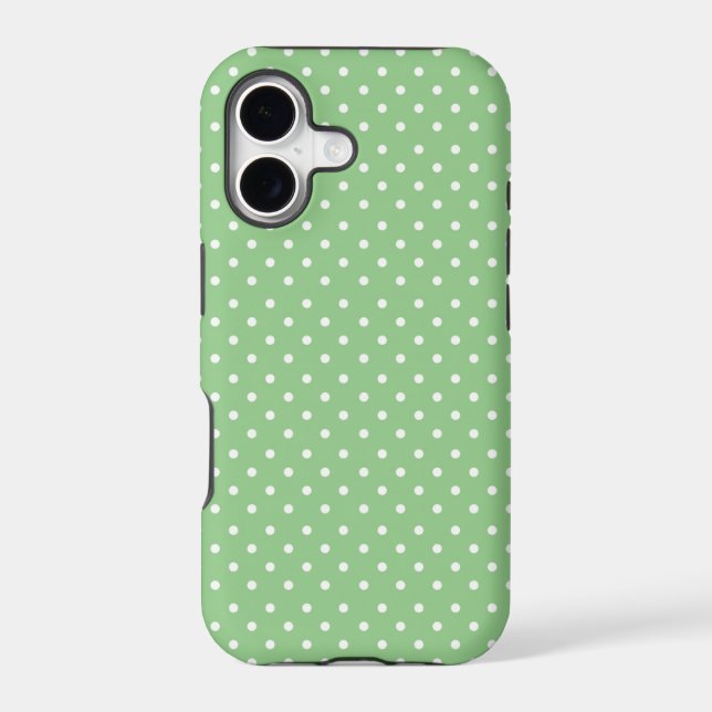 Green Polka Dot Pattern (Back)