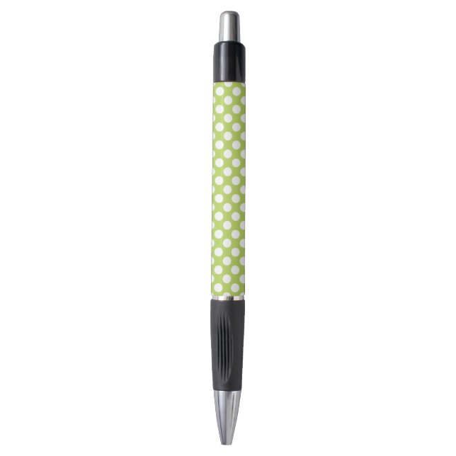Green Polka Dots, Polka Dot Pattern, Dots, Dotted (Front Vertical)