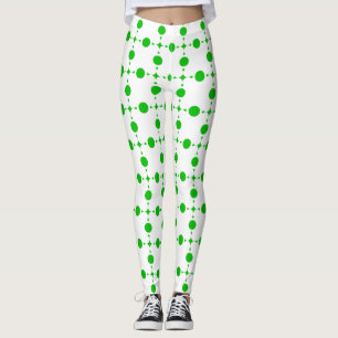 Green Polka Dots, Polka Dot Pattern, Dots, Dotted Leggings