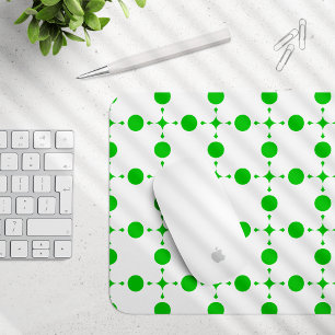 Green Polka Dots, Polka Dot Pattern, Dots, Dotted Mouse Mat