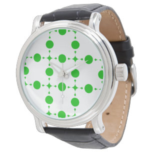 Green Polka Dots, Polka Dot Pattern, Dots, Dotted Watch