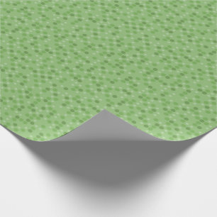 Green Polka Dots Wrapping Paper