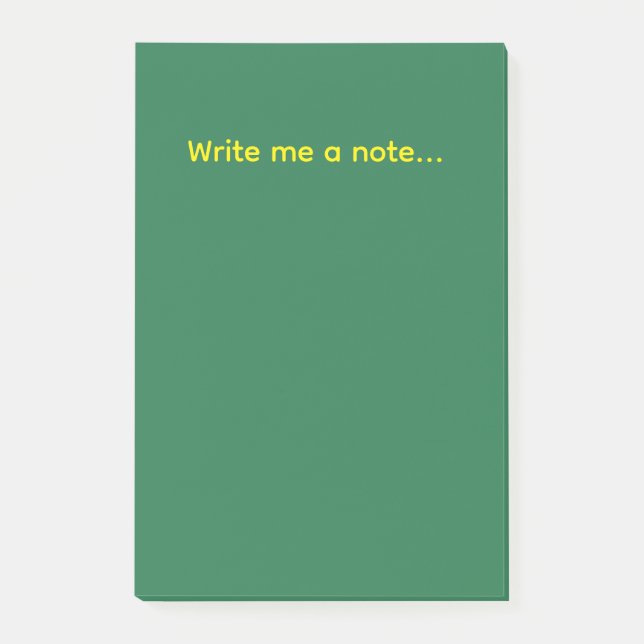 Green Post-it Notes (Front)