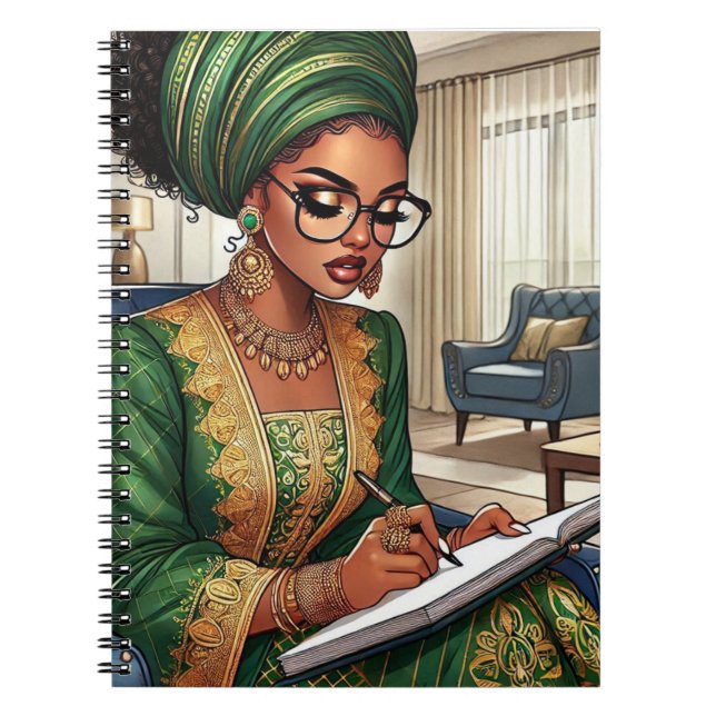 Green Princess Notebook (Front)