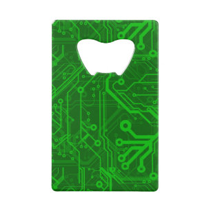 Green Printed Circuit Board Pattern