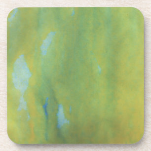 Green Prismatic Paper Coaster