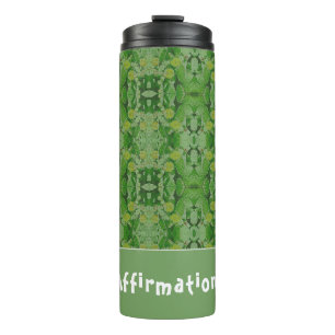 Green Promotional Cactus Thermal Tumbler