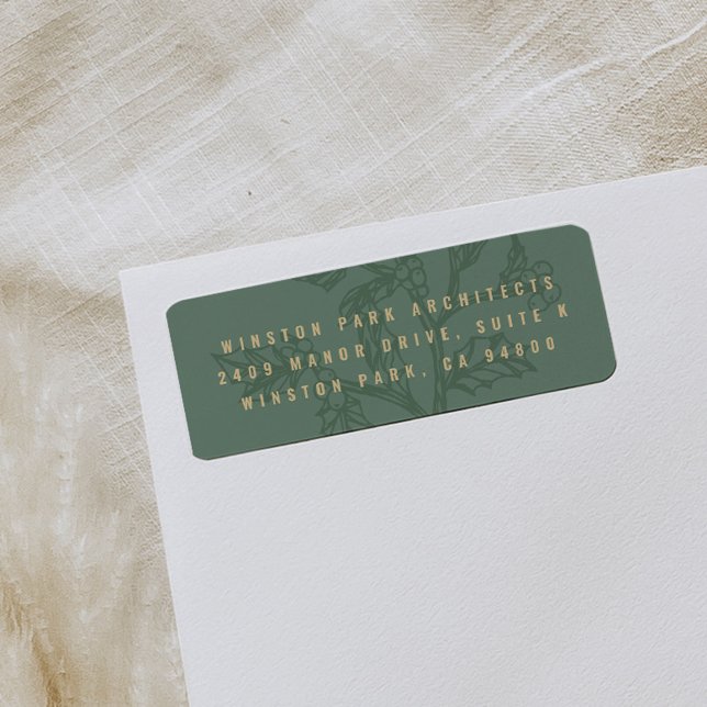 Green Prosperous Branch Return Address (Creator Uploaded)