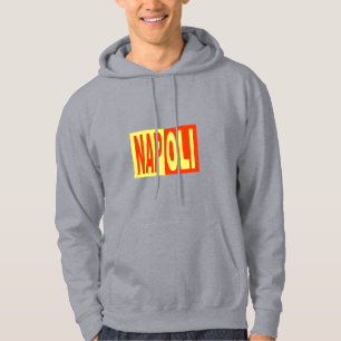 Green Pullover with hood NAPOLI ITALIA