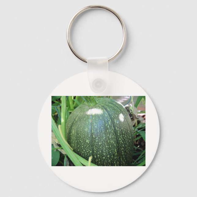 Green Pumpkin Key Ring (Front)