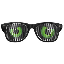 Green Purim Eyes