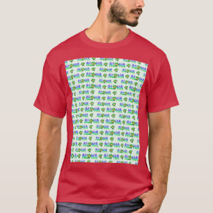 Green Purple Aloha Hawaiian Tropical Turtle Graphi T-Shirt