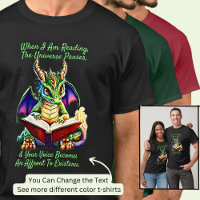 Green Purple Dragon Warning Reading Book Voice