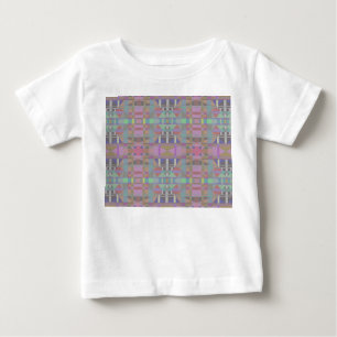 Green Purple Pink Geometric Baby T-Shirt