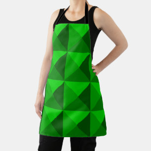 Green Pyramids Apron