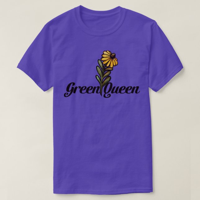 Green Queen T-Shirt (Design Front)